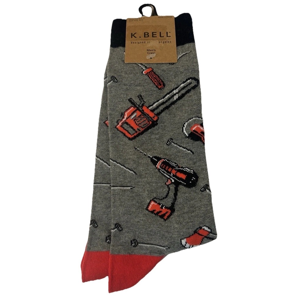 men's socks Size 10-13 Tools Dad Gift Funny Socks Party Socks Father's Day‎ Gift